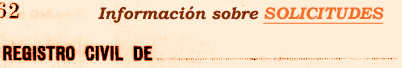 Solicitud Certificado Matrimonio
